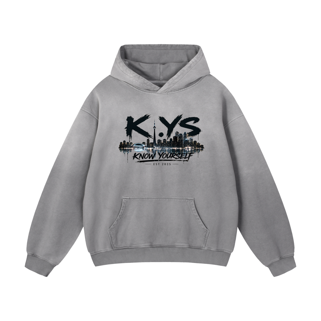 K.YS Heavyweight Sunfade Oversized Hoodie