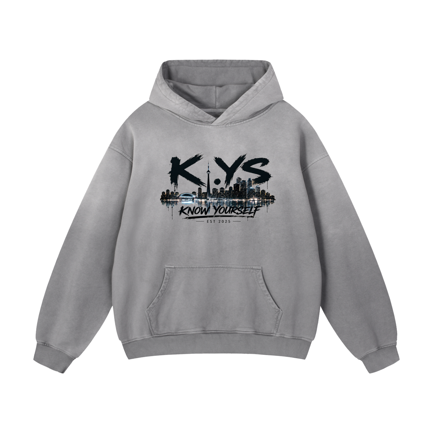K.YS Heavyweight Sunfade Oversized Hoodie