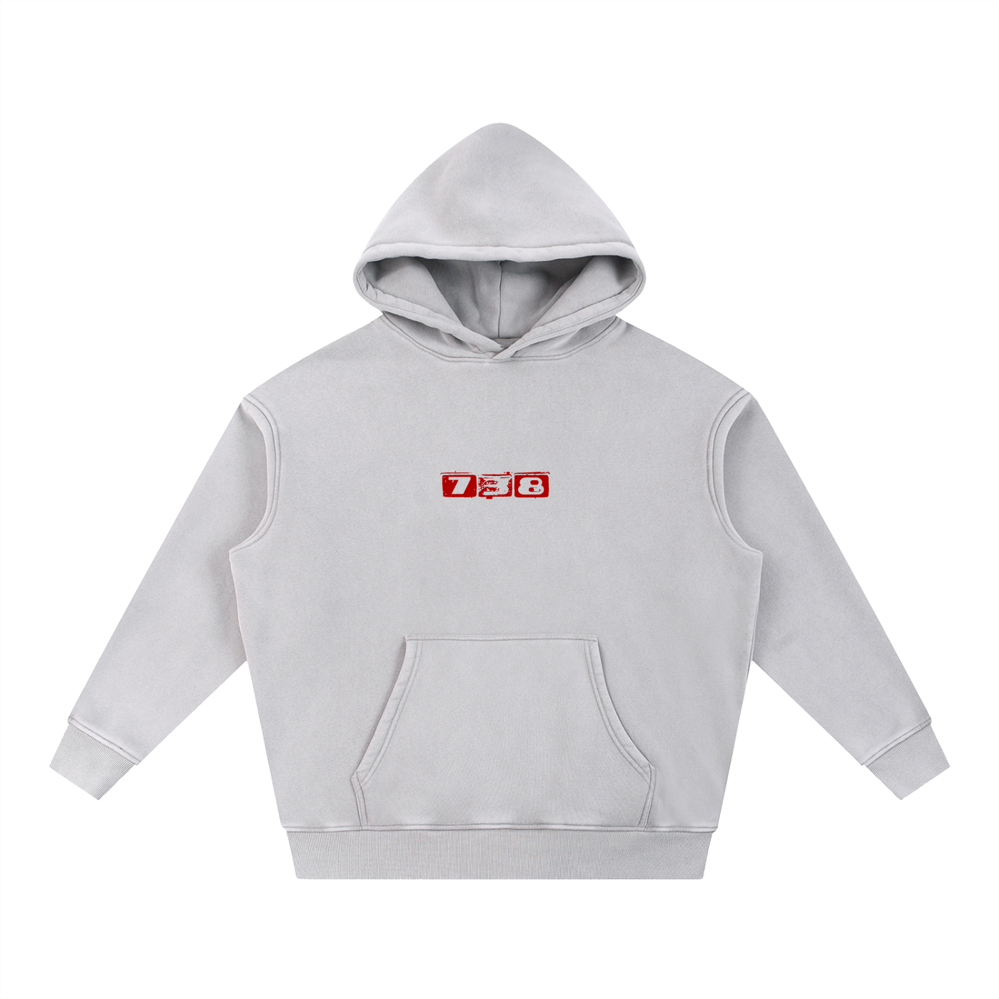 K.YS Los Angeles Snow Wash Fleece Oversize Hoodie