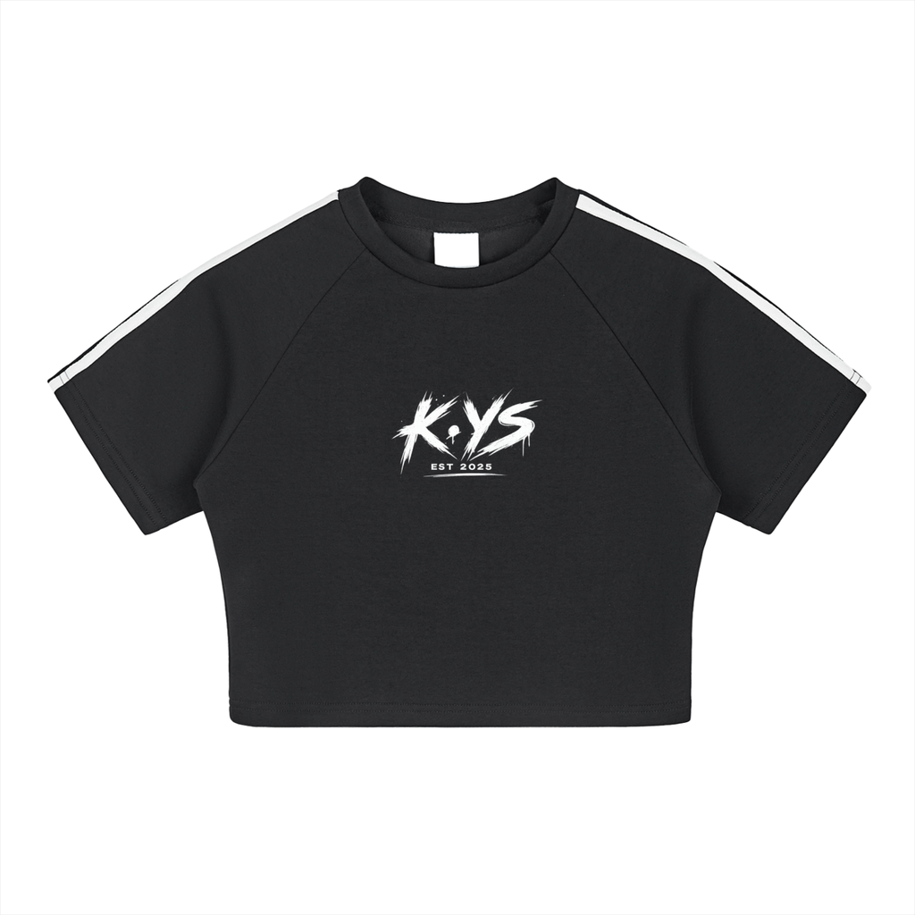 K.YS Taped Cooling Performance Crop Top