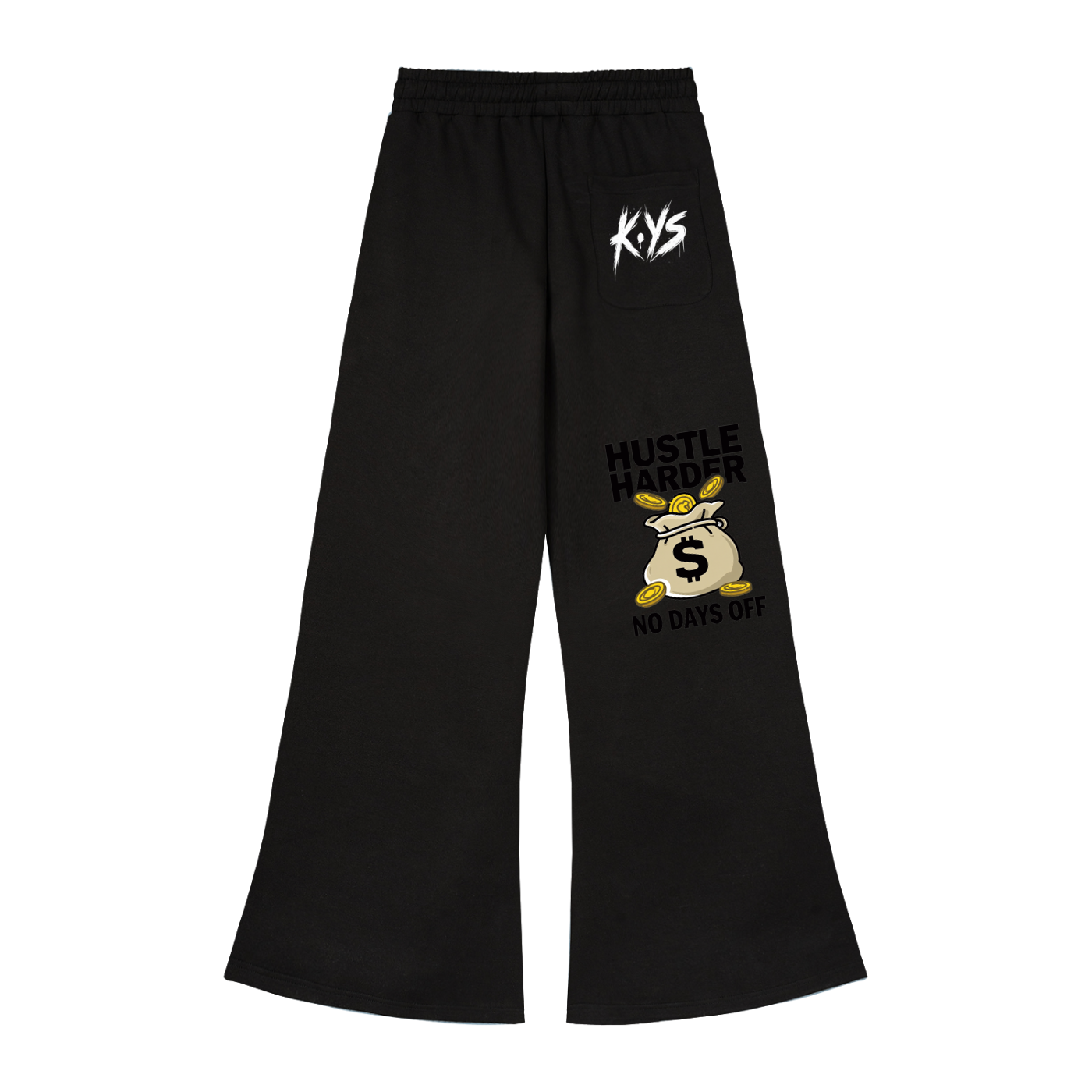 K.YS Wide Leg Drawstring Sweatpants