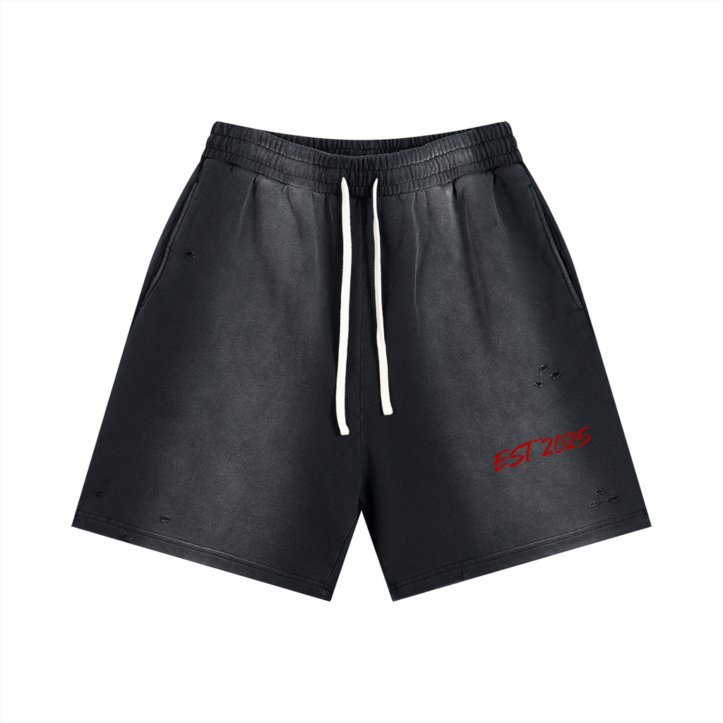 K.YS Sun Fade Distressed Shorts