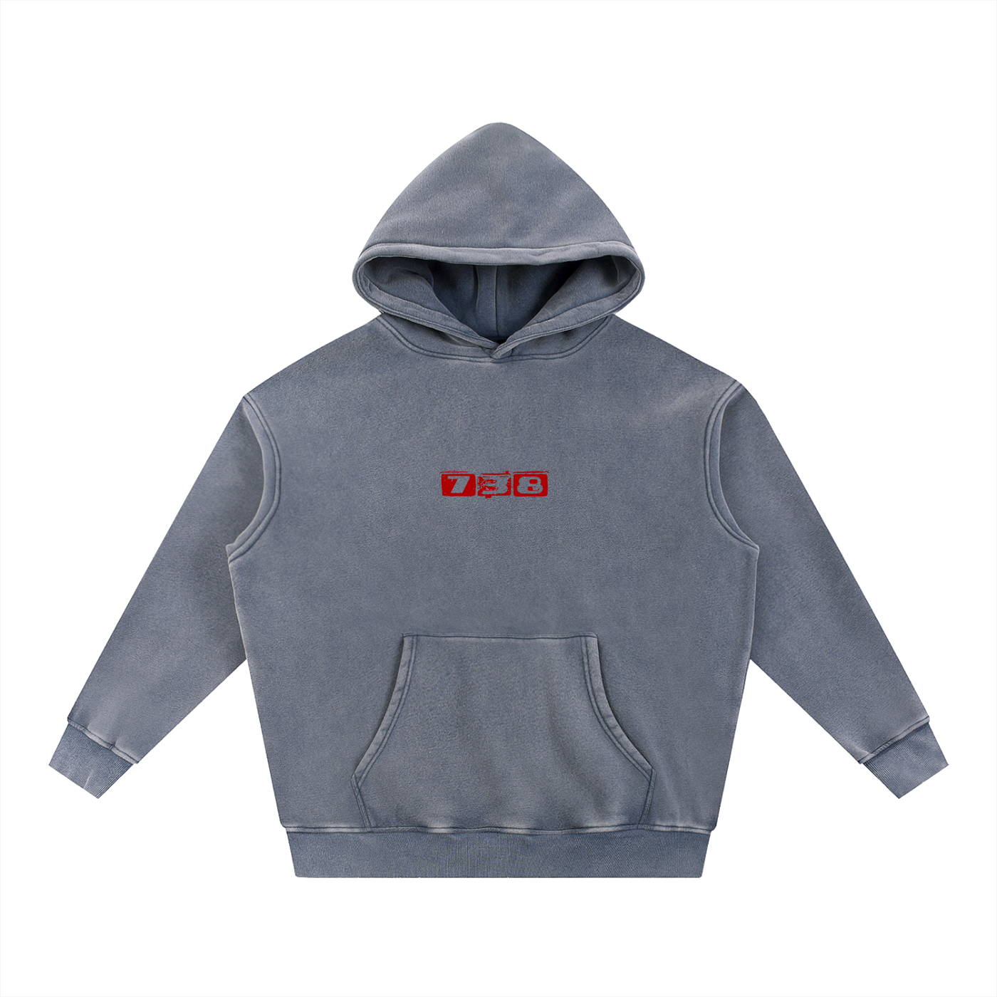 K.YS Los Angeles Snow Wash Fleece Oversize Hoodie