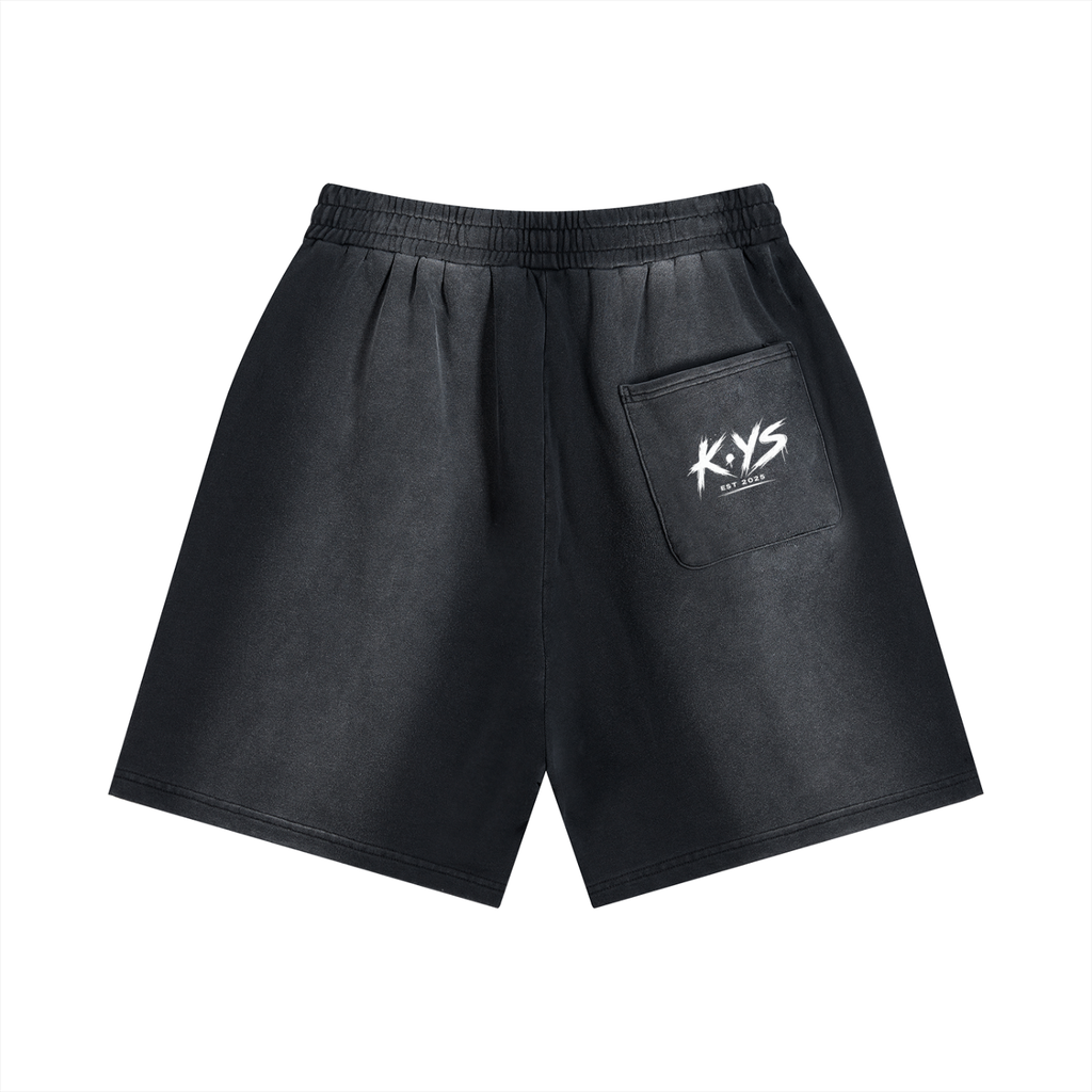 K.YS Sun Fade Distressed Shorts
