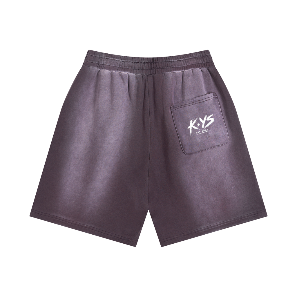 K.YS Sun Fade Distressed Shorts