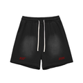 K.YS Sun Fade Raw Edge Cotton Shorts
