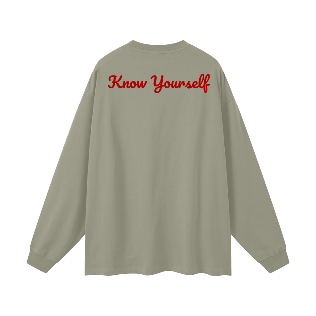 Oversized Unisex Long Sleeve T-Shirt