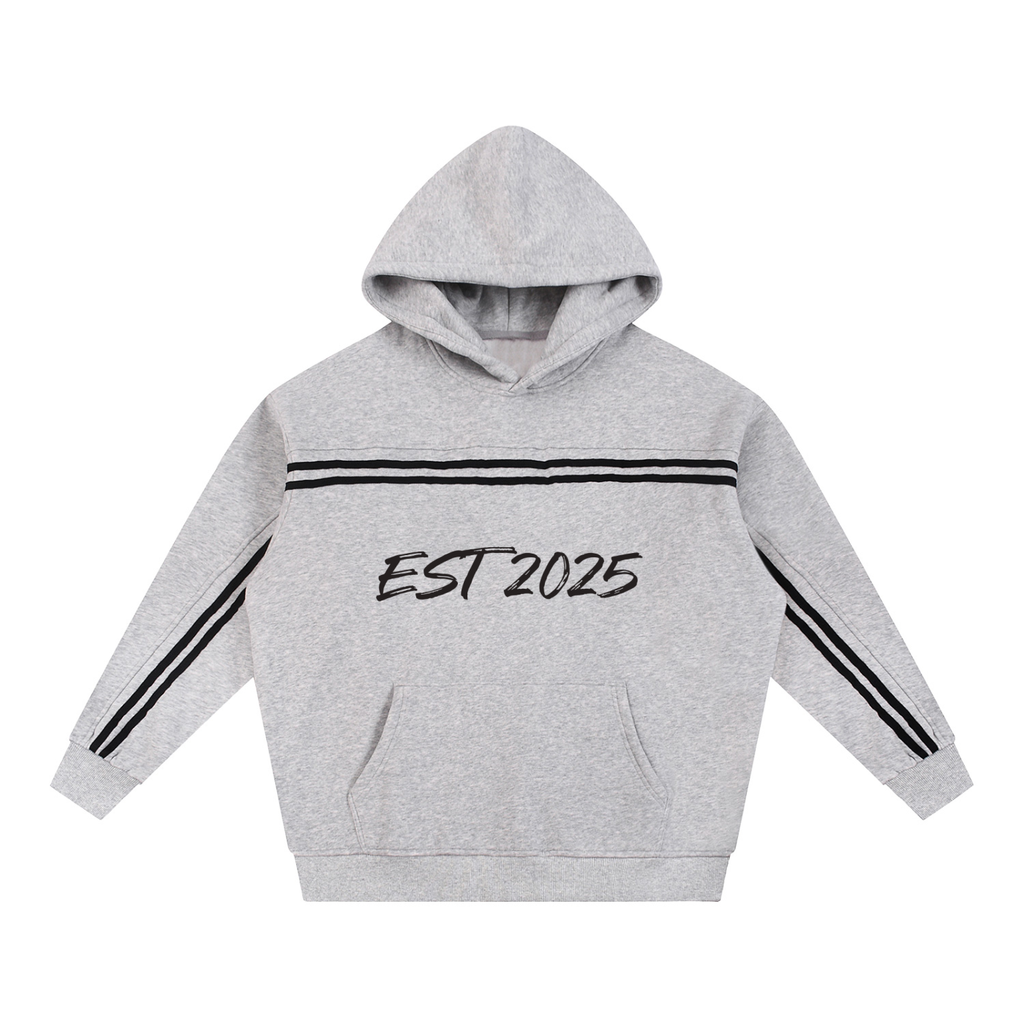 K.YS Sun Fade Contrast Tape Fleece Hoodie