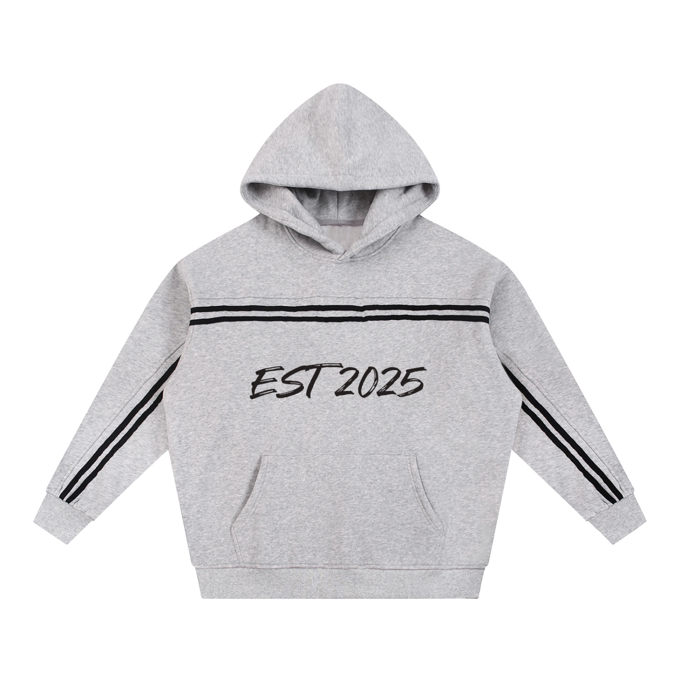 K.YS Sun Fade Contrast Tape Fleece Hoodie