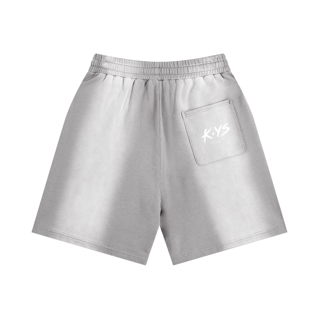 K.YS Sun Fade Distressed Shorts